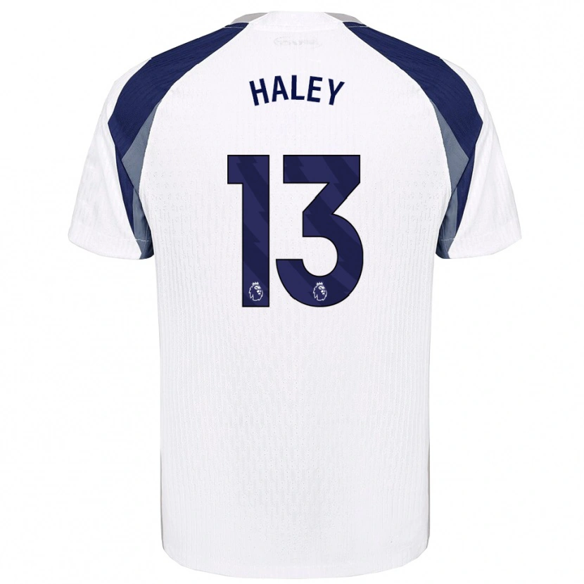 Danxen Kinder Micah Haley #13 Weiß Marineblau Heimtrikot Trikot 2025/26 T-Shirt Österreich