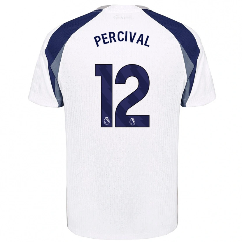 Danxen Kinder Ria Percival #12 Weiß Marineblau Heimtrikot Trikot 2025/26 T-Shirt Österreich