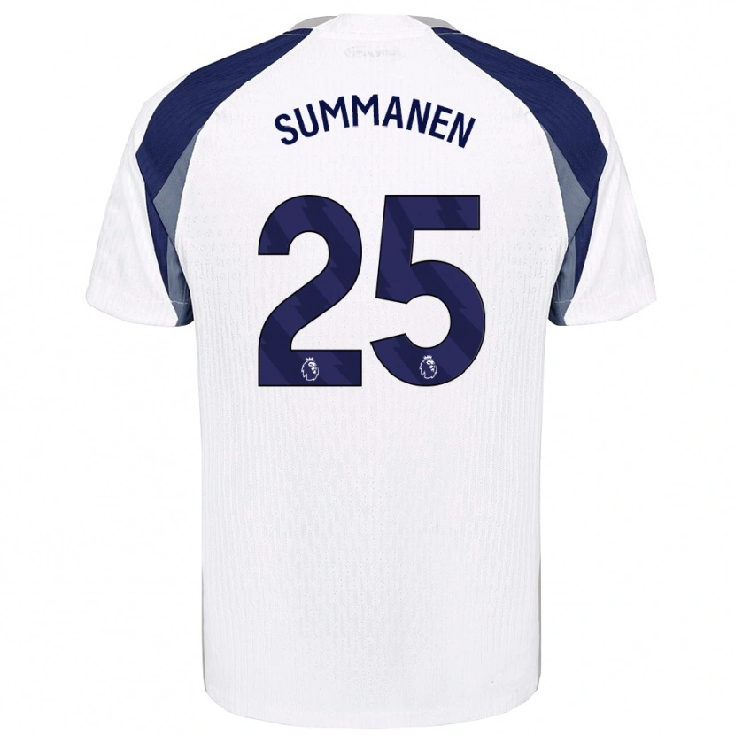 Danxen Kinder Eveliina Summanen #25 Weiß Marineblau Heimtrikot Trikot 2025/26 T-Shirt Österreich