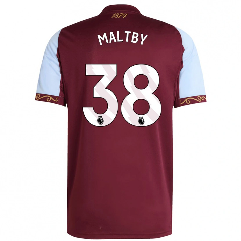 Danxen Kinder Rachel Maltby #38 Burgunderrot Himmelblau Heimtrikot Trikot 2025/26 T-Shirt Österreich