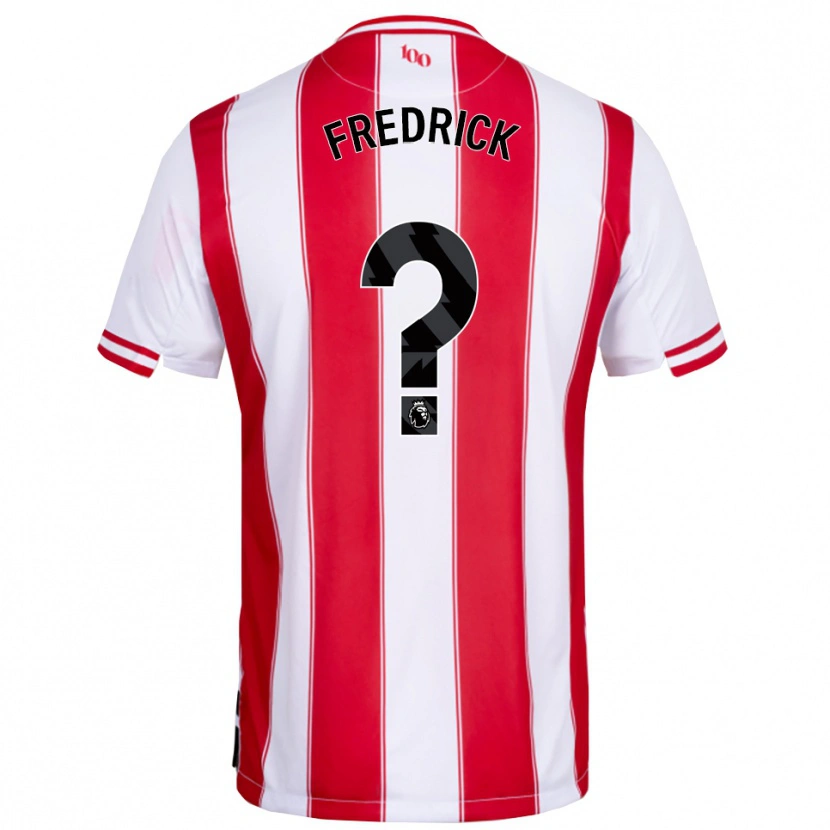 Danxen Kinder Benjamin Fredrick #0 Rot Weiß Heimtrikot Trikot 2025/26 T-Shirt Österreich