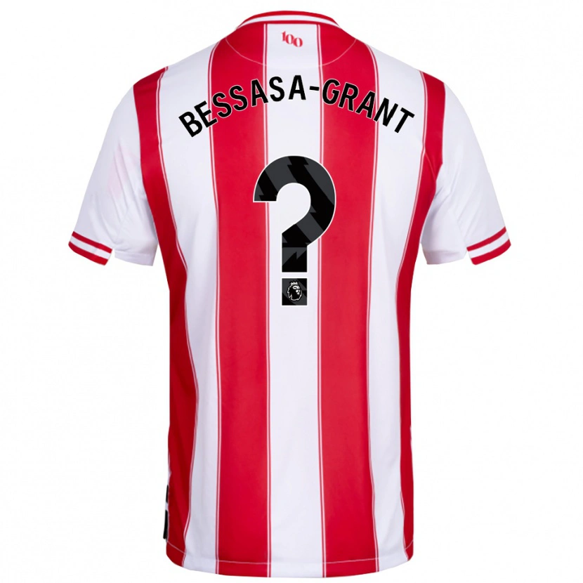 Danxen Kinder Mekhai Bessasa-Grant #0 Rot Weiß Heimtrikot Trikot 2025/26 T-Shirt Österreich