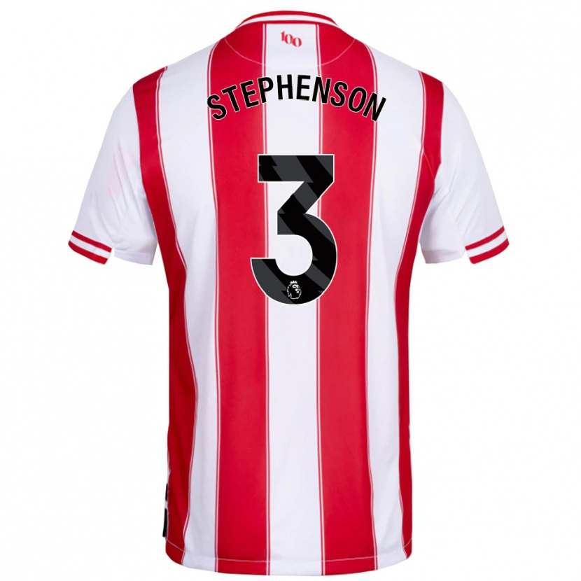 Danxen Kinder Joshua Stephenson #3 Rot Weiß Heimtrikot Trikot 2025/26 T-Shirt Österreich