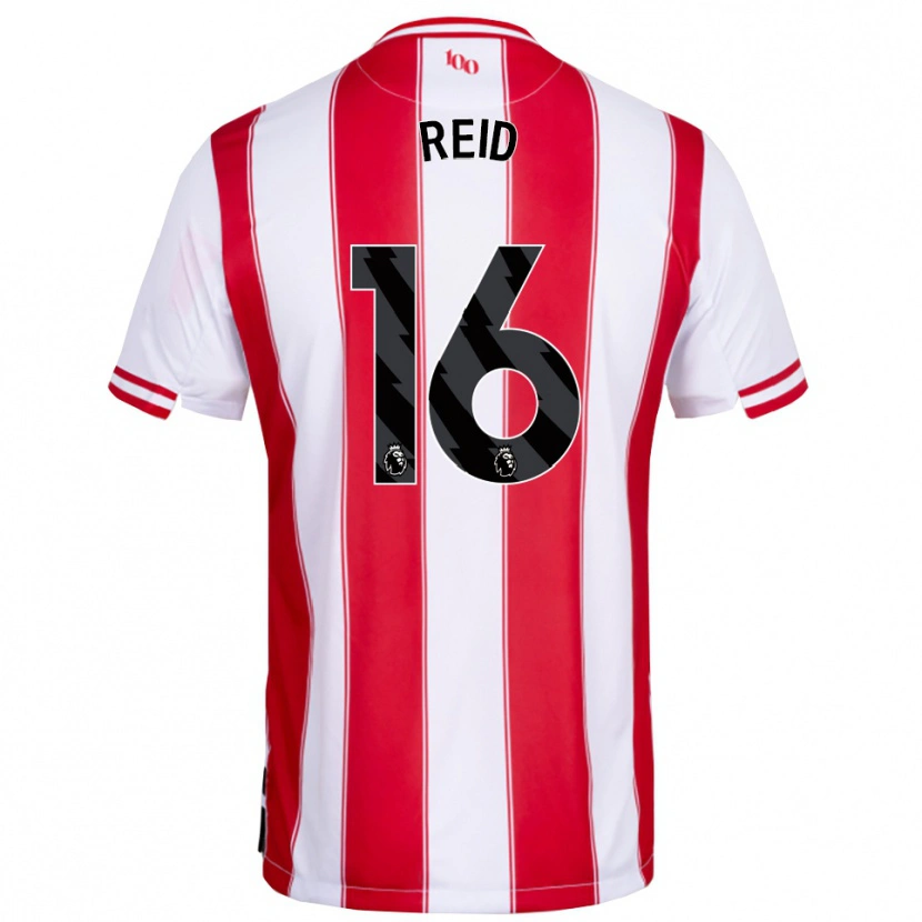 Danxen Kinder Jodie Reid #16 Rot Weiß Heimtrikot Trikot 2025/26 T-Shirt Österreich