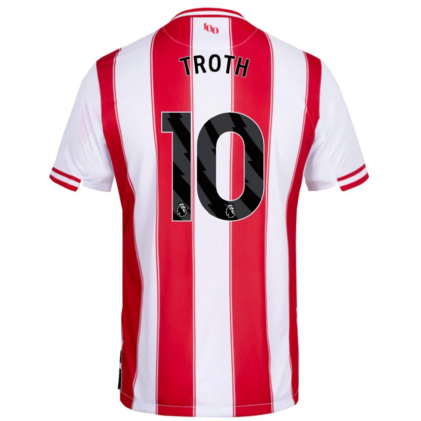 Danxen Kinder Sophie Troth #10 Rot Weiß Heimtrikot Trikot 2025/26 T-Shirt Österreich