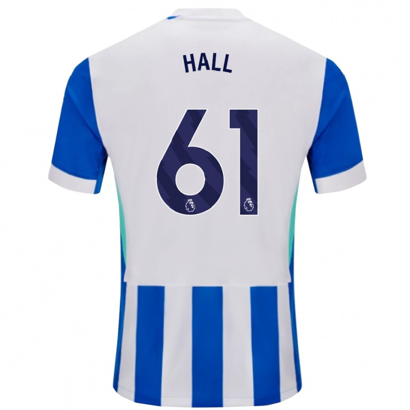 Danxen Kinder Steven Hall #61 Blau Weiß Heimtrikot Trikot 2025/26 T-Shirt Österreich