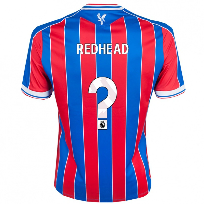 Danxen Kinder Caleb Redhead #0 Blau Rot Weiß Heimtrikot Trikot 2025/26 T-Shirt Österreich
