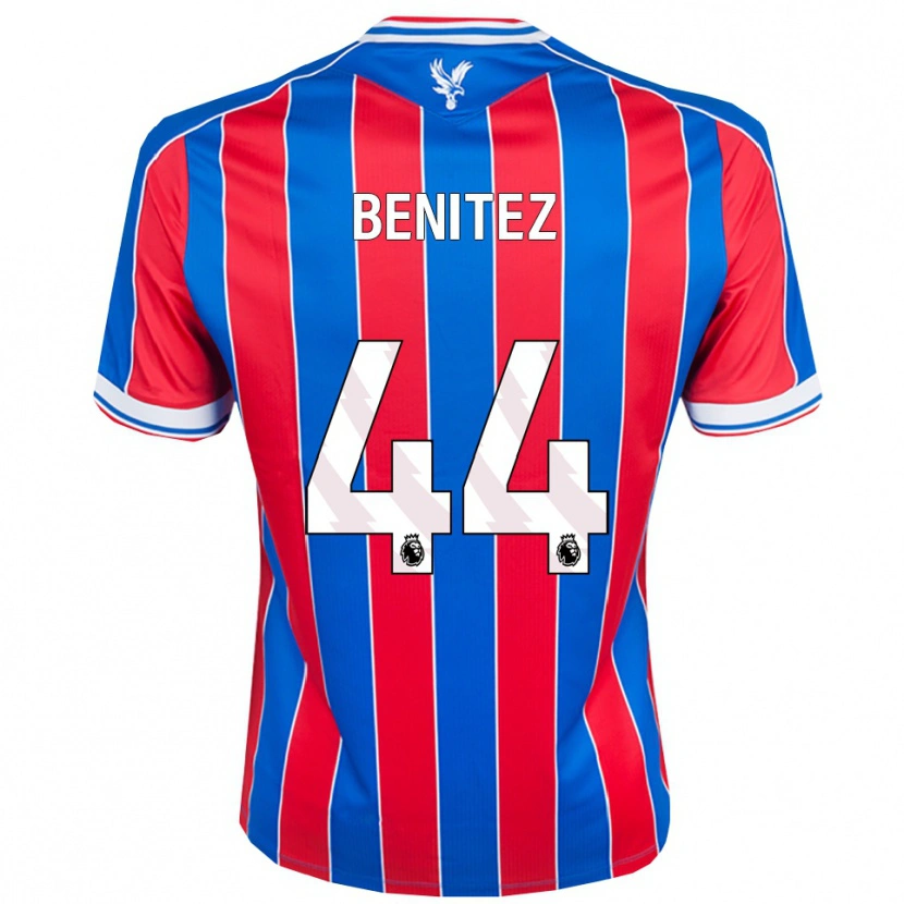 Danxen Kinder Walter Benítez #44 Blau Rot Weiß Heimtrikot Trikot 2025/26 T-Shirt Österreich