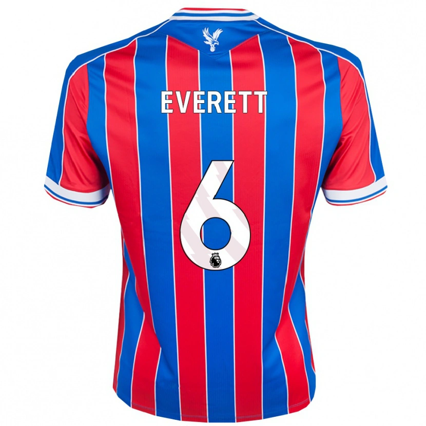 Danxen Kinder Aimee Everett #6 Blau Rot Weiß Heimtrikot Trikot 2025/26 T-Shirt Österreich