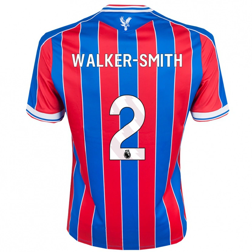 Danxen Kinder Charlie Walker-Smith #2 Blau Rot Weiß Heimtrikot Trikot 2025/26 T-Shirt Österreich