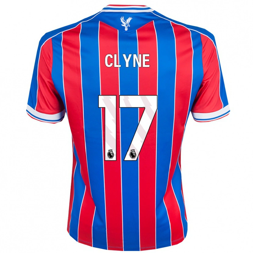Danxen Kinder Nathaniel Clyne #17 Blau Rot Weiß Heimtrikot Trikot 2025/26 T-Shirt Österreich