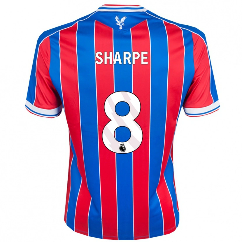 Danxen Kinder Molly-Mae Sharpe #8 Blau Rot Weiß Heimtrikot Trikot 2025/26 T-Shirt Österreich