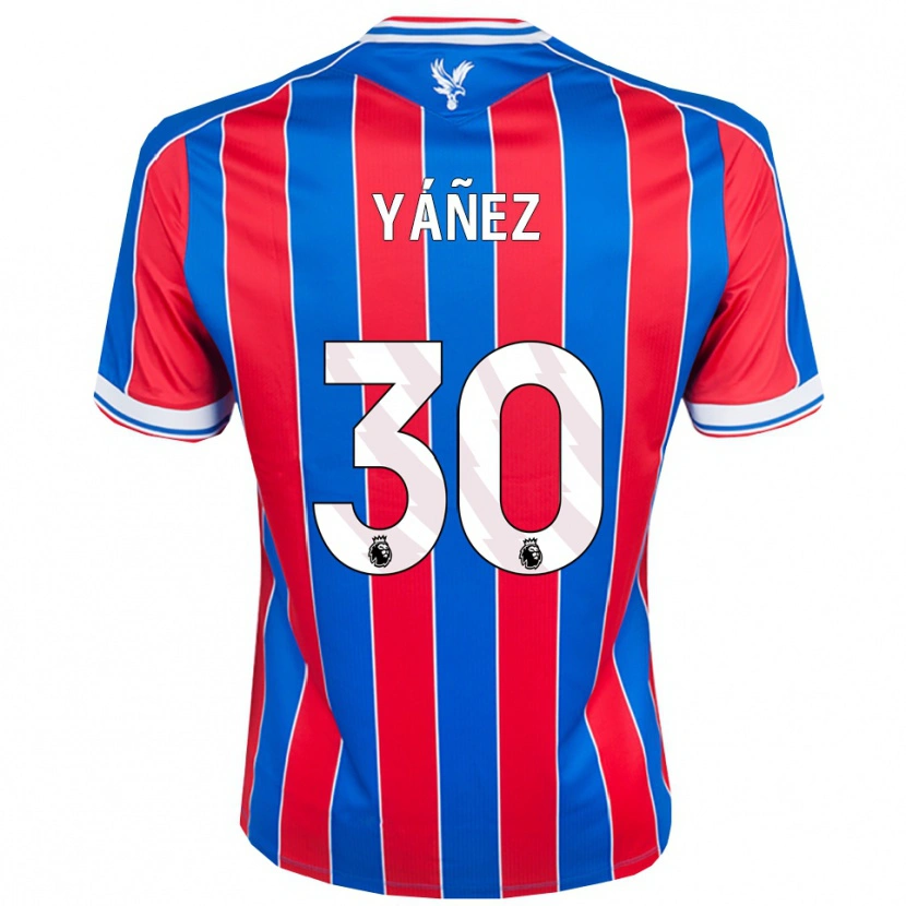 Danxen Kinder Shae Yáñez #30 Blau Rot Weiß Heimtrikot Trikot 2025/26 T-Shirt Österreich