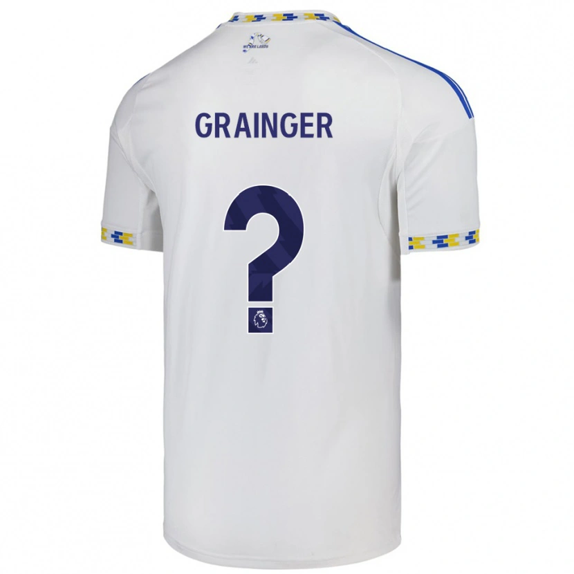 Danxen Kinder Owen Grainger #0 Weiß Blau Heimtrikot Trikot 2025/26 T-Shirt Österreich