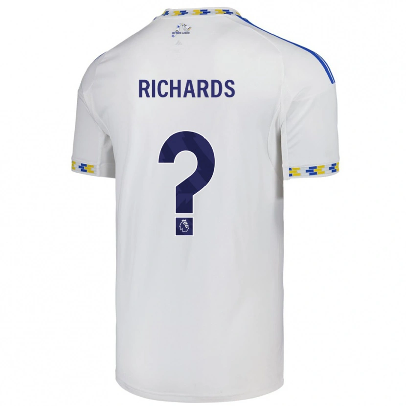 Danxen Kinder Joe Richards #0 Weiß Blau Heimtrikot Trikot 2025/26 T-Shirt Österreich
