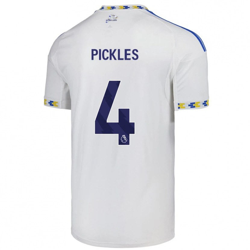 Danxen Kinder Ollie Pickles #4 Weiß Blau Heimtrikot Trikot 2025/26 T-Shirt Österreich