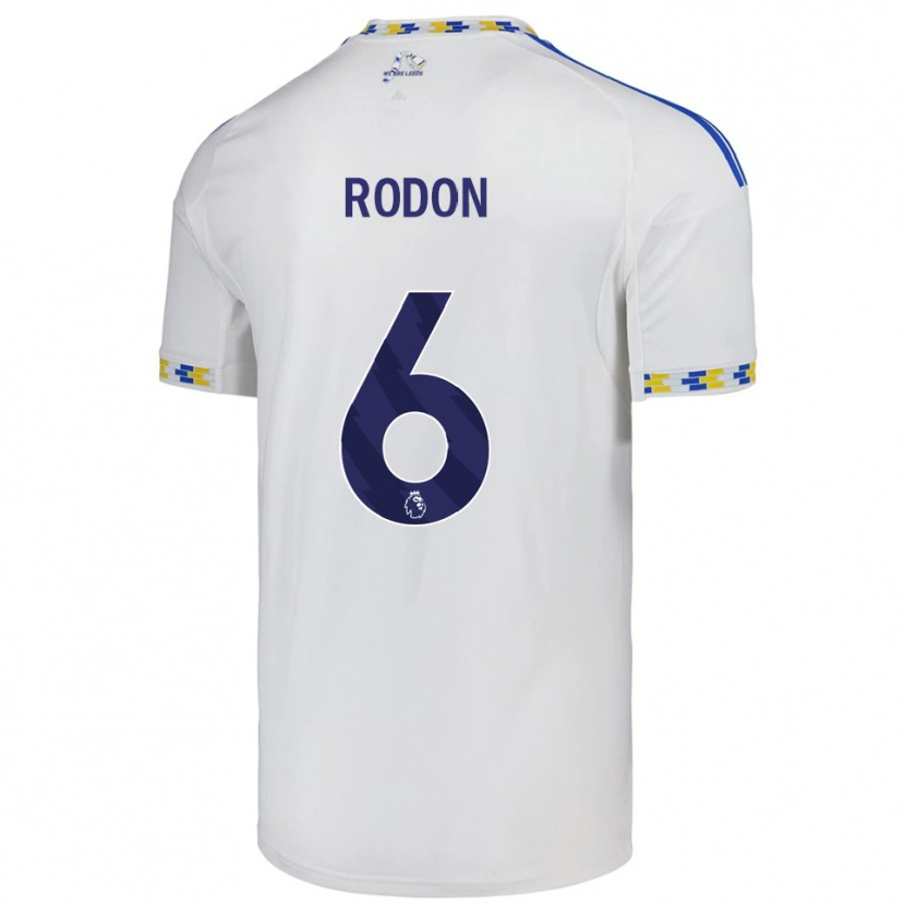 Danxen Kinder Joe Rodon #6 Weiß Blau Heimtrikot Trikot 2025/26 T-Shirt Österreich