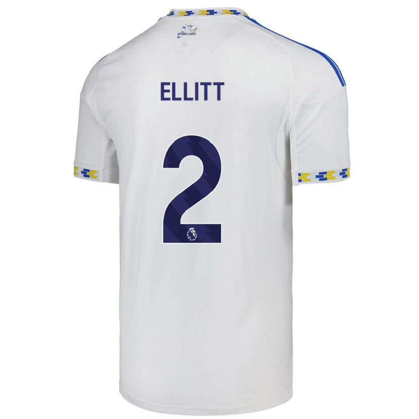 Danxen Kinder Izzy Ellitt #2 Weiß Blau Heimtrikot Trikot 2025/26 T-Shirt Österreich