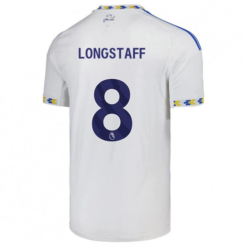 Danxen Kinder Sean Longstaff #8 Weiß Blau Heimtrikot Trikot 2025/26 T-Shirt Österreich