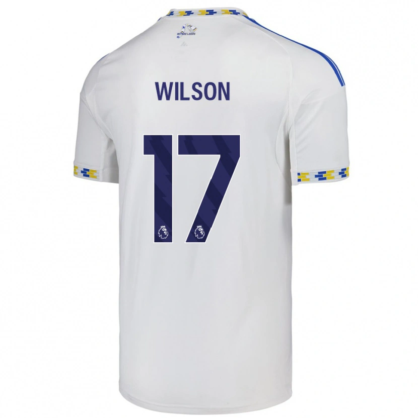 Danxen Kinder Marley Wilson #17 Weiß Blau Heimtrikot Trikot 2025/26 T-Shirt Österreich