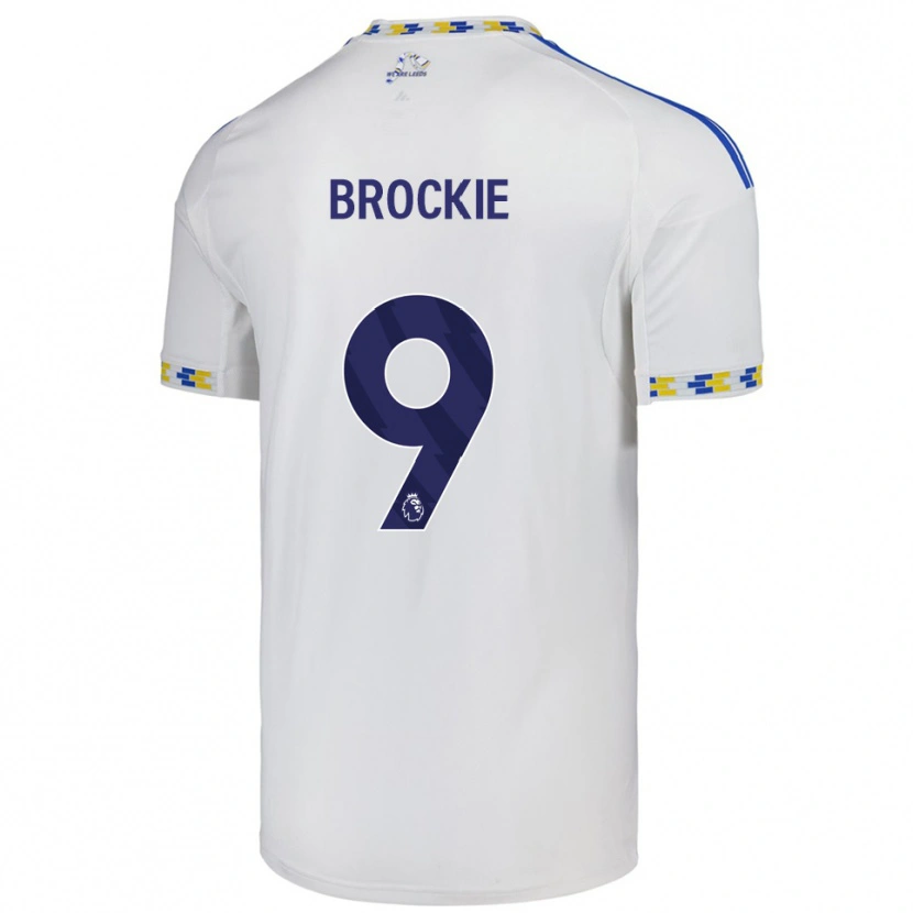 Danxen Kinder Devon Brockie #9 Weiß Blau Heimtrikot Trikot 2025/26 T-Shirt Österreich