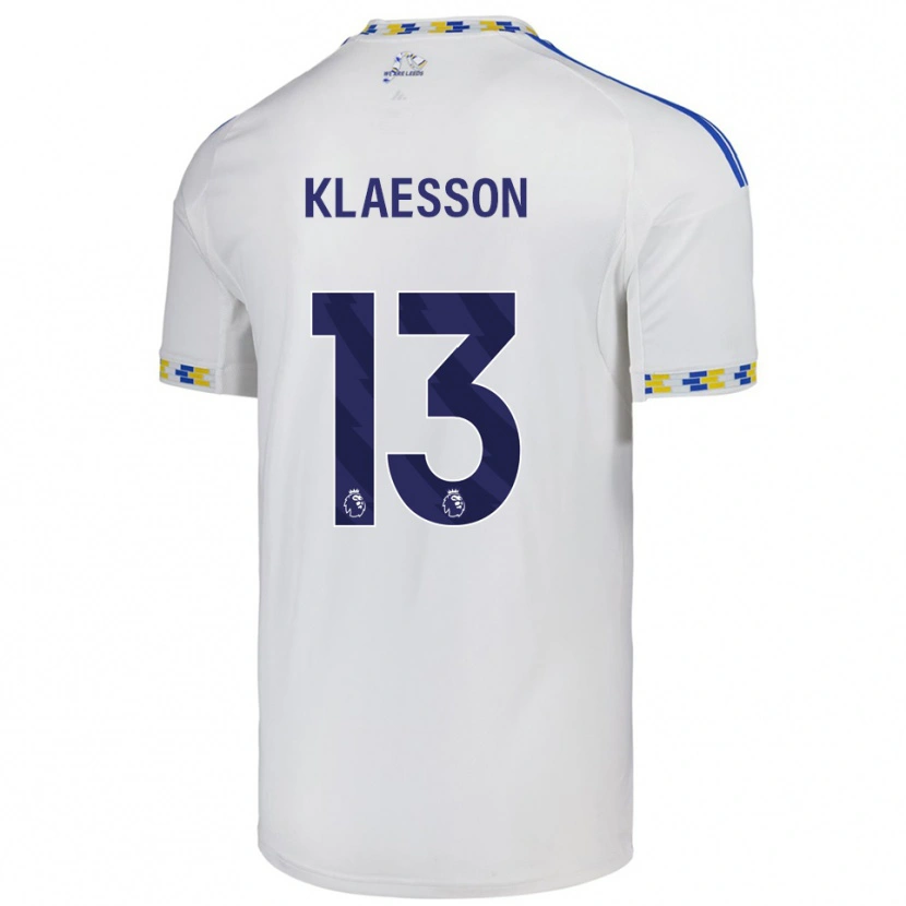 Danxen Kinder Kristoffer Klaesson #13 Weiß Blau Heimtrikot Trikot 2025/26 T-Shirt Österreich