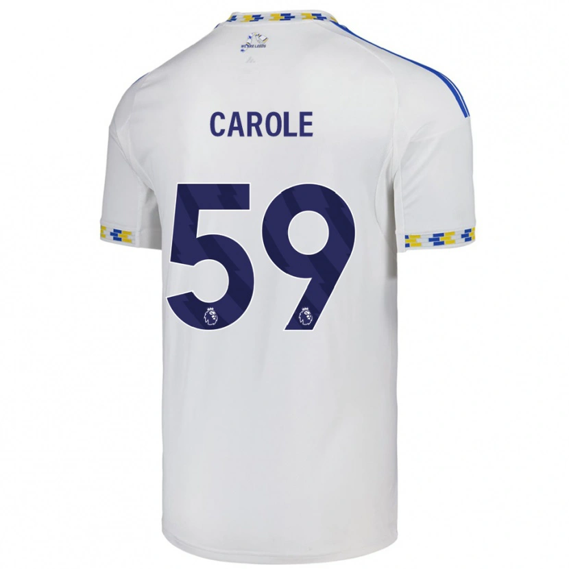 Danxen Kinder Keenan Carole #59 Weiß Blau Heimtrikot Trikot 2025/26 T-Shirt Österreich
