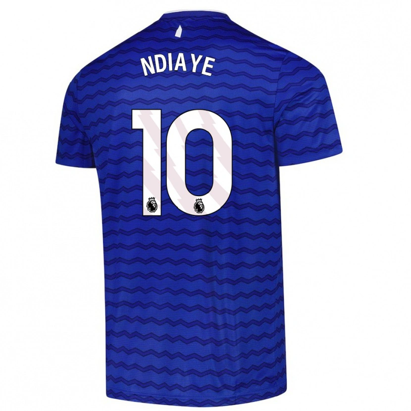 Danxen Kinder Iliman Ndiaye #10 Blau Marineblau Heimtrikot Trikot 2025/26 T-Shirt Österreich