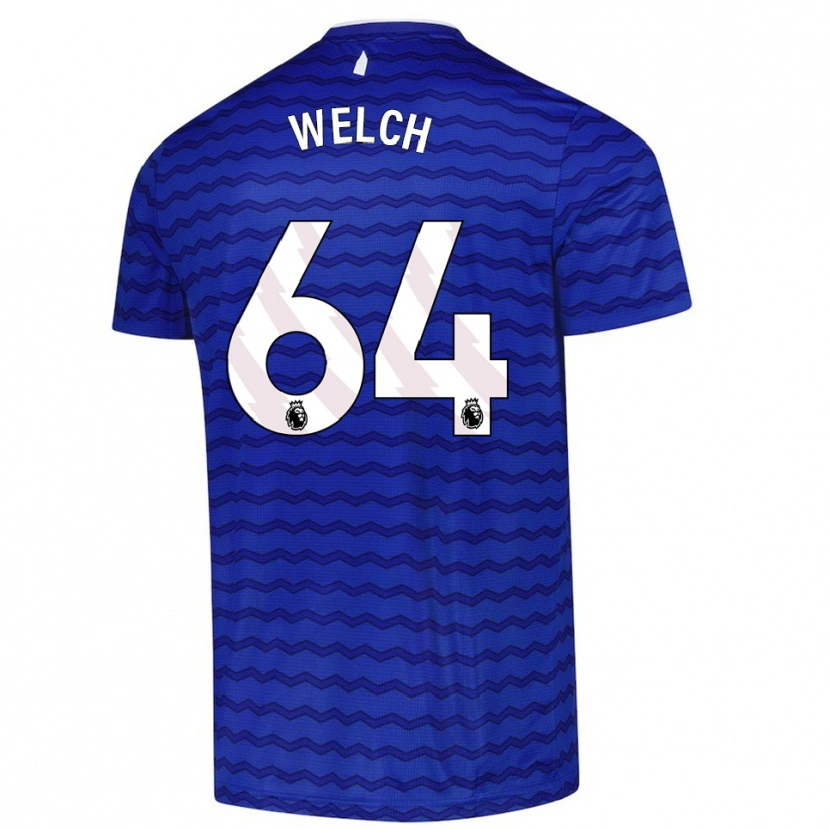 Danxen Kinder Reece Welch #64 Blau Marineblau Heimtrikot Trikot 2025/26 T-Shirt Österreich