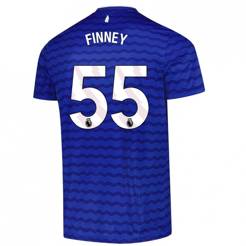 Danxen Kinder George Finney #55 Blau Marineblau Heimtrikot Trikot 2025/26 T-Shirt Österreich