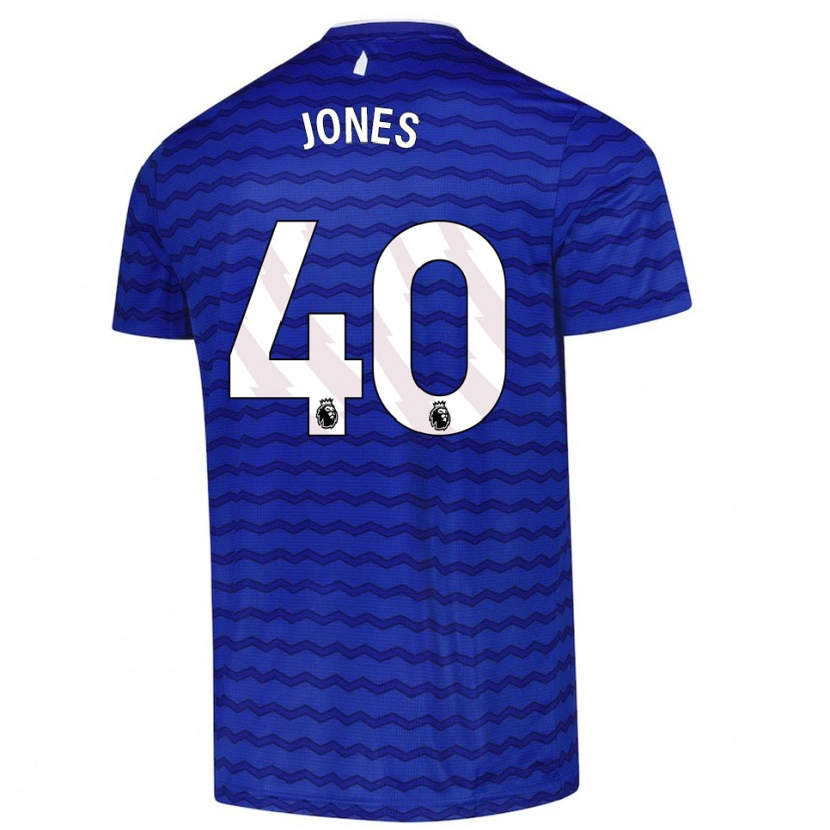 Danxen Kinder Ellie Jones #40 Blau Marineblau Heimtrikot Trikot 2025/26 T-Shirt Österreich