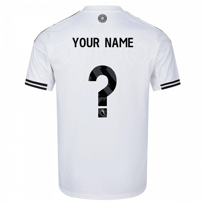 Danxen Kinder Ihren Namen #0 Weiß Schwarz Heimtrikot Trikot 2025/26 T-Shirt Österreich