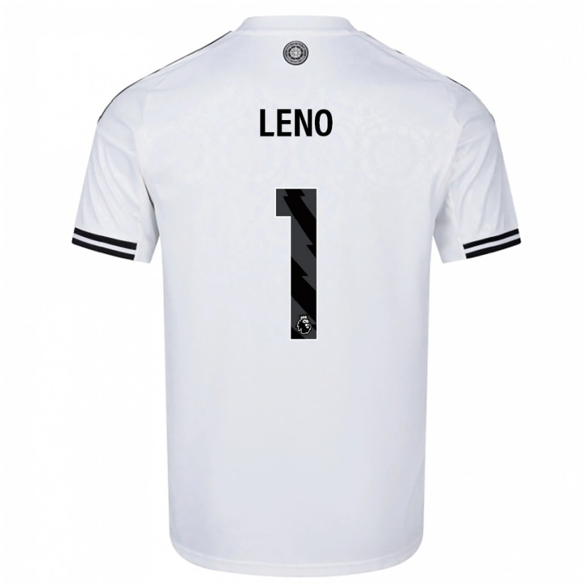 Danxen Kinder Bernd Leno #1 Weiß Schwarz Heimtrikot Trikot 2025/26 T-Shirt Österreich