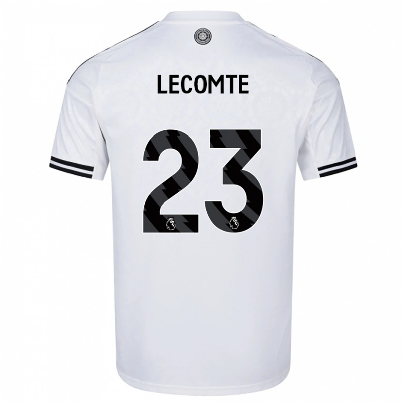 Danxen Kinder Benjamin Lecomte #23 Weiß Schwarz Heimtrikot Trikot 2025/26 T-Shirt Österreich