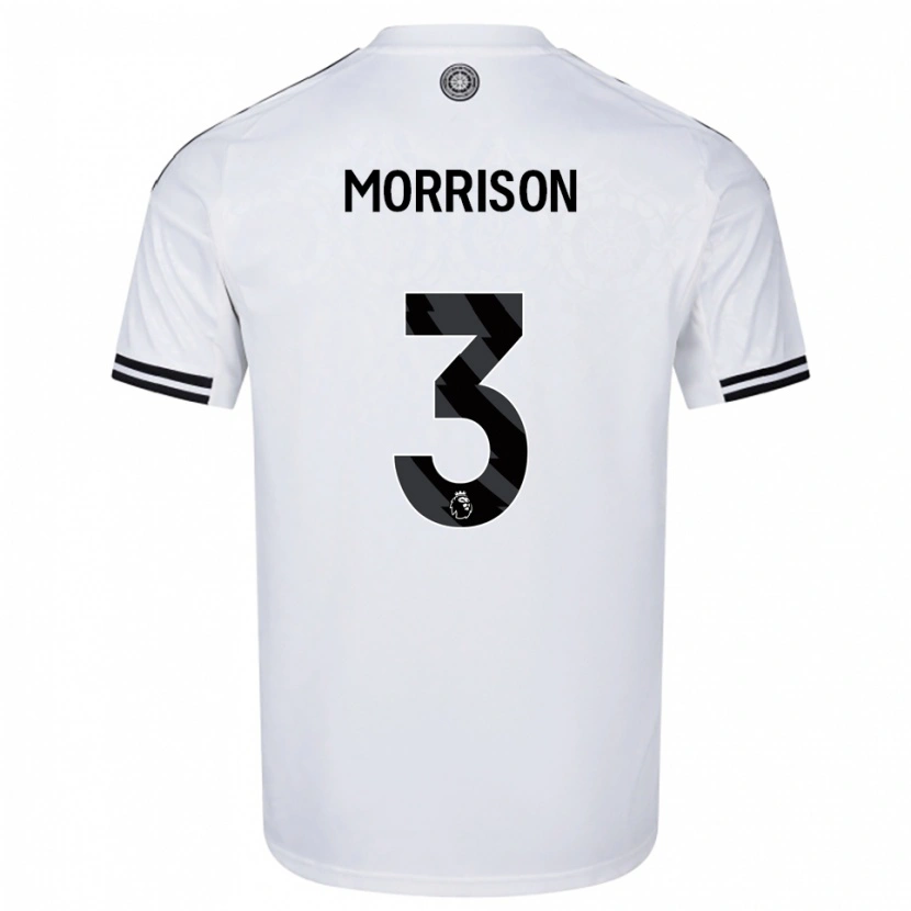 Danxen Kinder Kymarley Morrison #3 Weiß Schwarz Heimtrikot Trikot 2025/26 T-Shirt Österreich