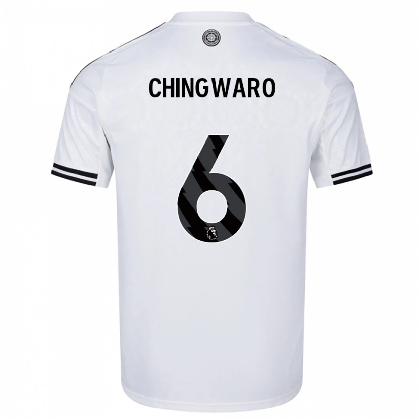 Danxen Kinder Seth Chingwaro #6 Weiß Schwarz Heimtrikot Trikot 2025/26 T-Shirt Österreich