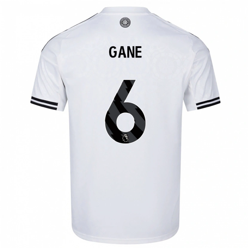 Danxen Kinder Evie Gane #6 Weiß Schwarz Heimtrikot Trikot 2025/26 T-Shirt Österreich