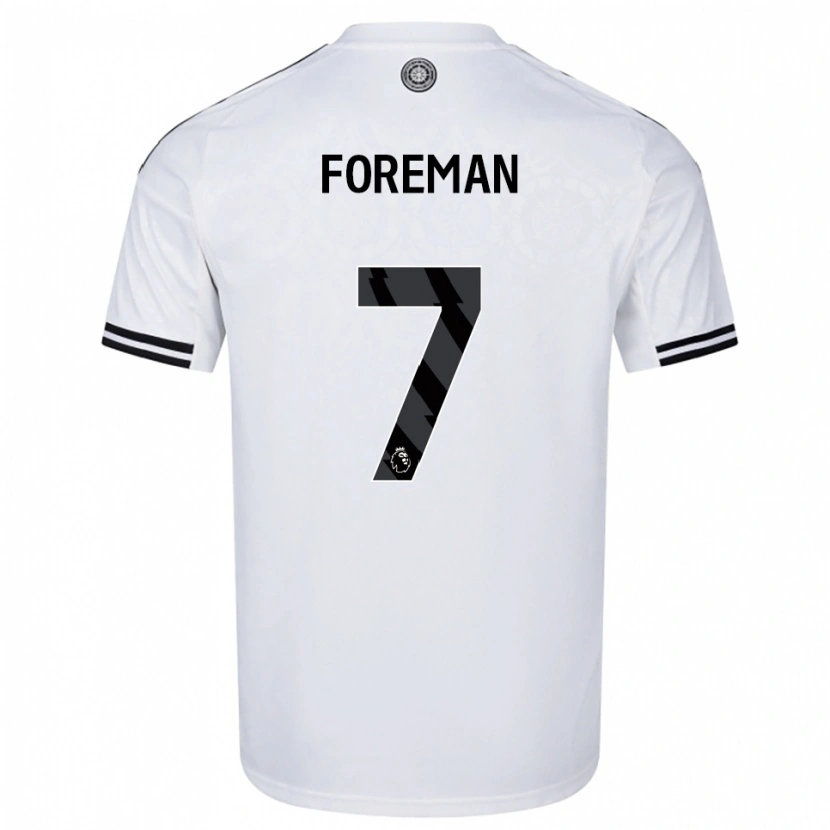 Danxen Kinder Tia Foreman #7 Weiß Schwarz Heimtrikot Trikot 2025/26 T-Shirt Österreich