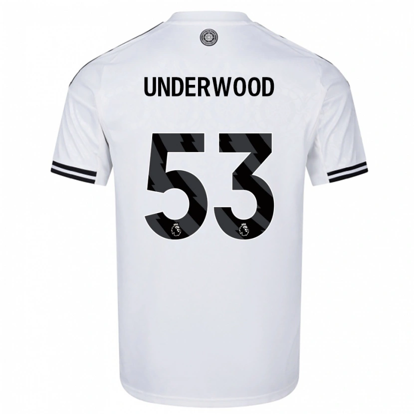 Danxen Kinder Marco Underwood #53 Weiß Schwarz Heimtrikot Trikot 2025/26 T-Shirt Österreich