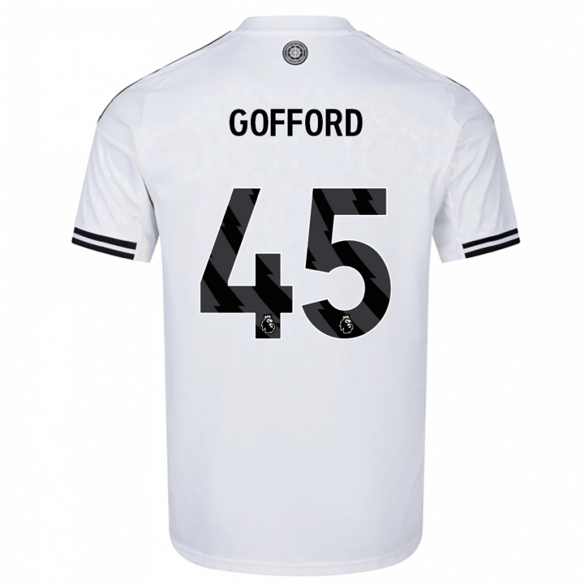 Danxen Kinder Oliver Gofford #45 Weiß Schwarz Heimtrikot Trikot 2025/26 T-Shirt Österreich