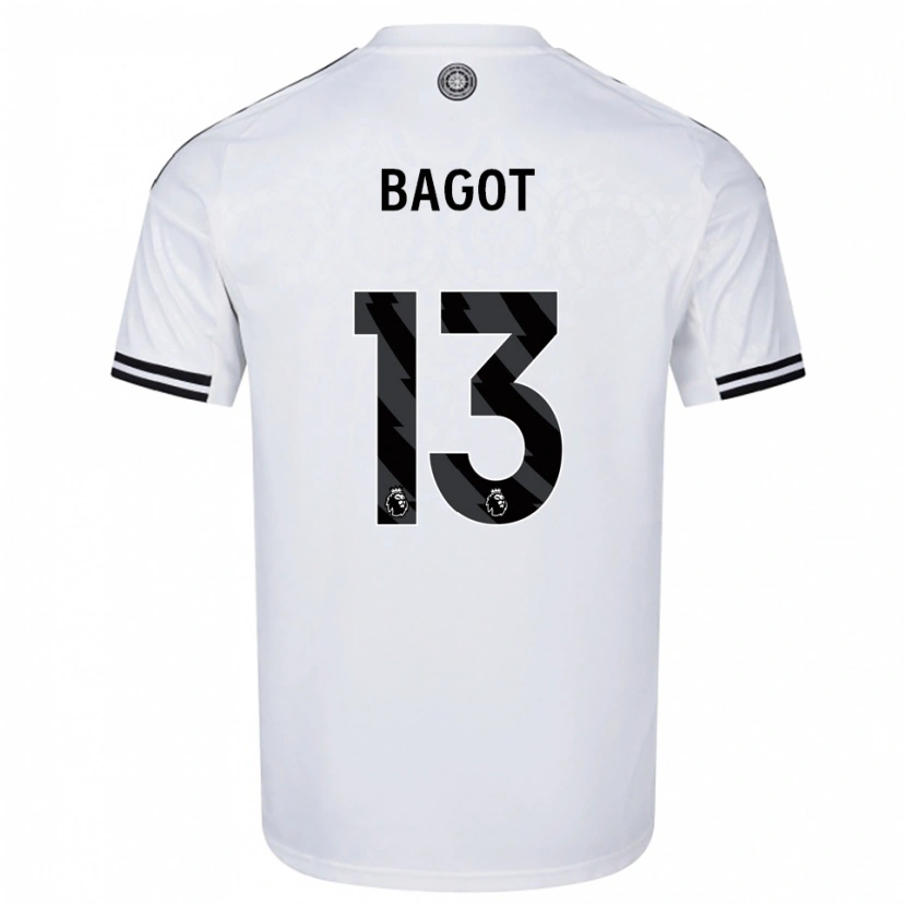 Danxen Kinder Matthew Bagot #13 Weiß Schwarz Heimtrikot Trikot 2025/26 T-Shirt Österreich