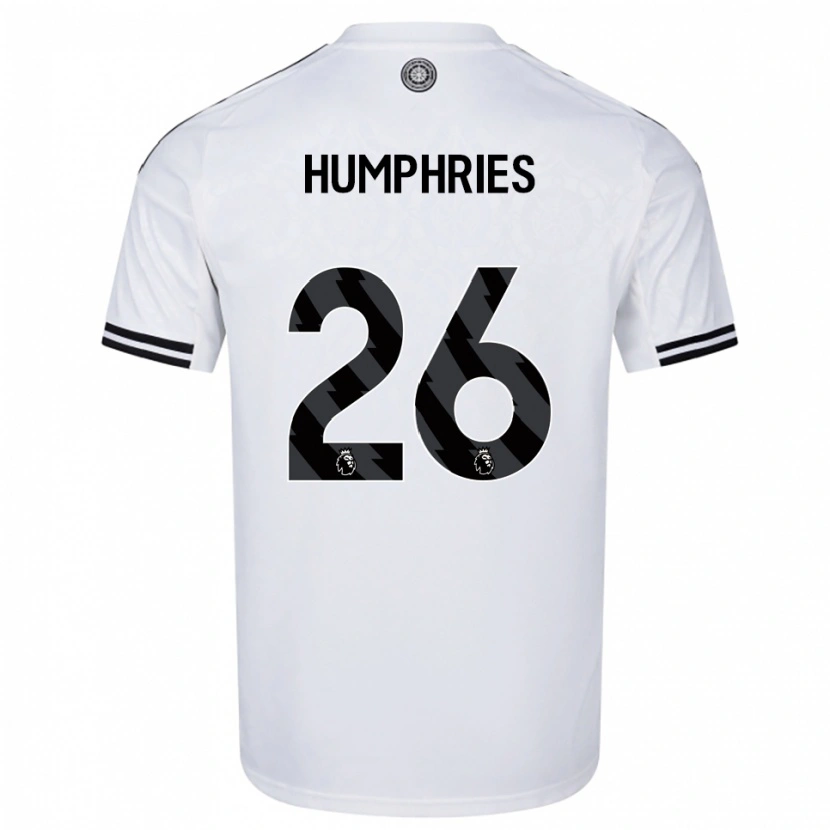 Danxen Kinder Marni Humphries #26 Weiß Schwarz Heimtrikot Trikot 2025/26 T-Shirt Österreich