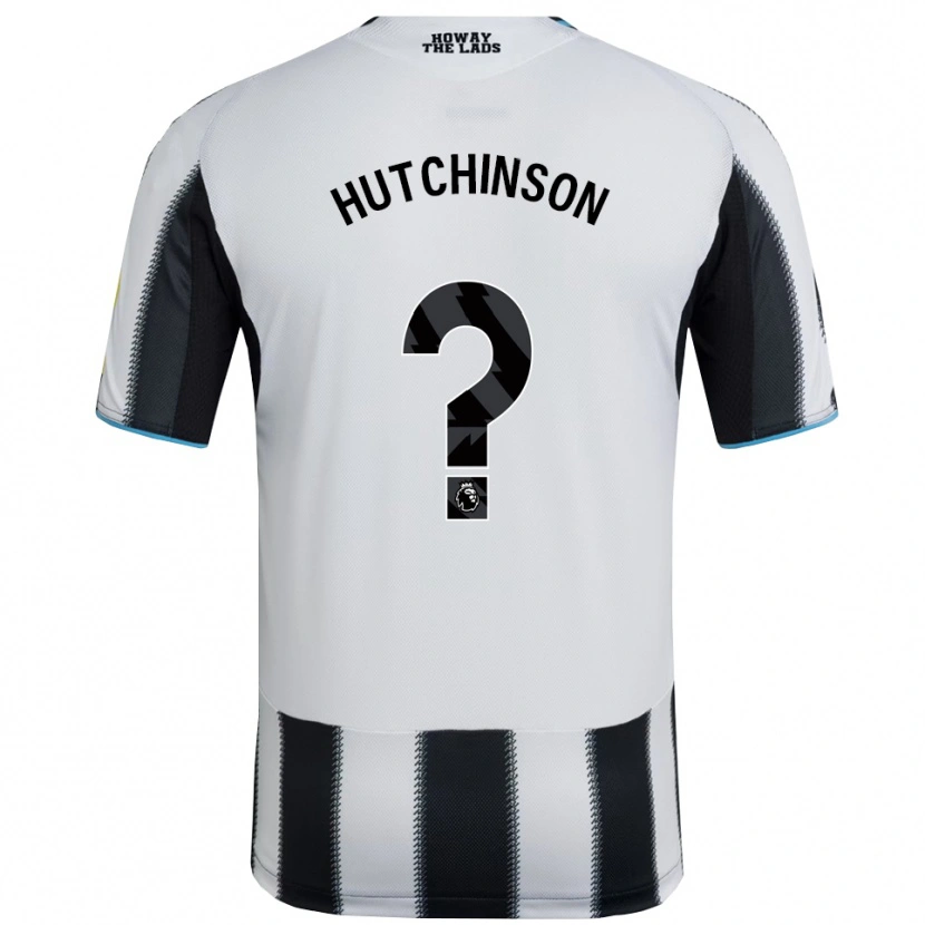 Danxen Kinder Noah Hutchinson #0 Schwarz Weiß Heimtrikot Trikot 2025/26 T-Shirt Österreich
