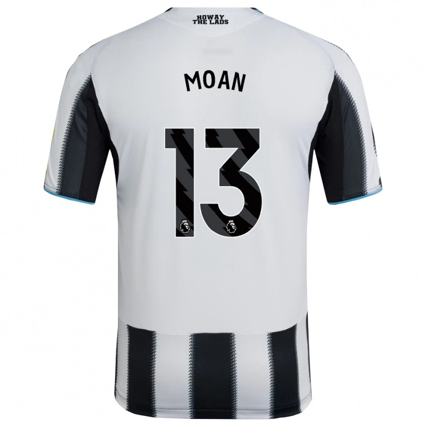 Danxen Kinder Claudia Moan #13 Schwarz Weiß Heimtrikot Trikot 2025/26 T-Shirt Österreich