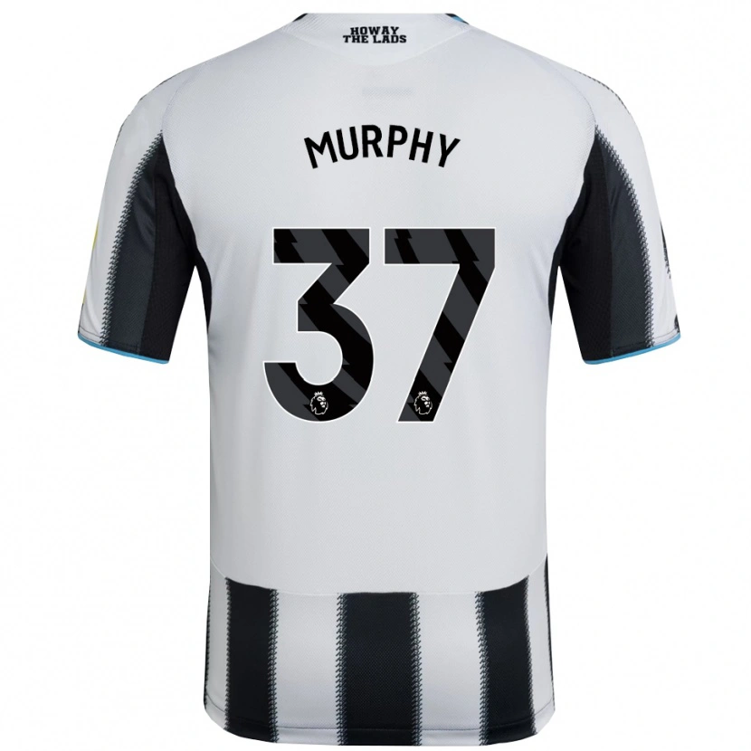 Danxen Kinder Alex Murphy #37 Schwarz Weiß Heimtrikot Trikot 2025/26 T-Shirt Österreich