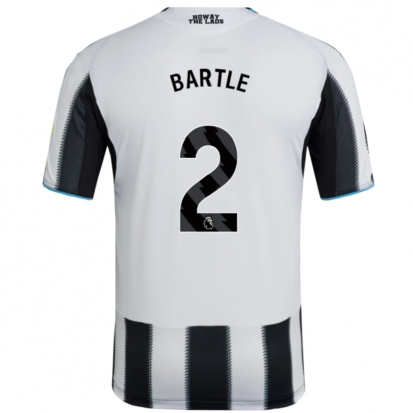 Danxen Kinder Jodie Bartle #2 Schwarz Weiß Heimtrikot Trikot 2025/26 T-Shirt Österreich