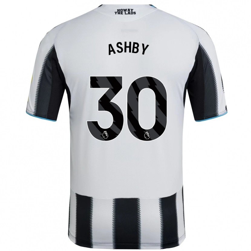 Danxen Kinder Harrison Ashby #30 Schwarz Weiß Heimtrikot Trikot 2025/26 T-Shirt Österreich