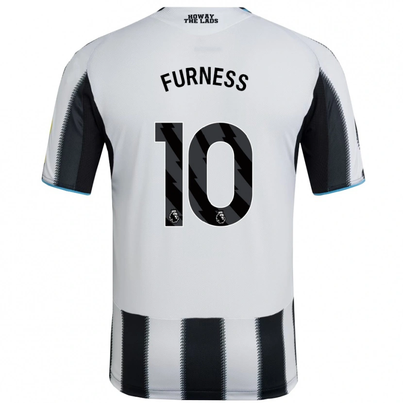 Danxen Kinder Rachel Furness #10 Schwarz Weiß Heimtrikot Trikot 2025/26 T-Shirt Österreich
