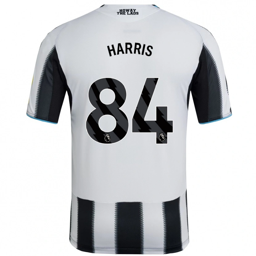 Danxen Kinder Aidan Harris #84 Schwarz Weiß Heimtrikot Trikot 2025/26 T-Shirt Österreich