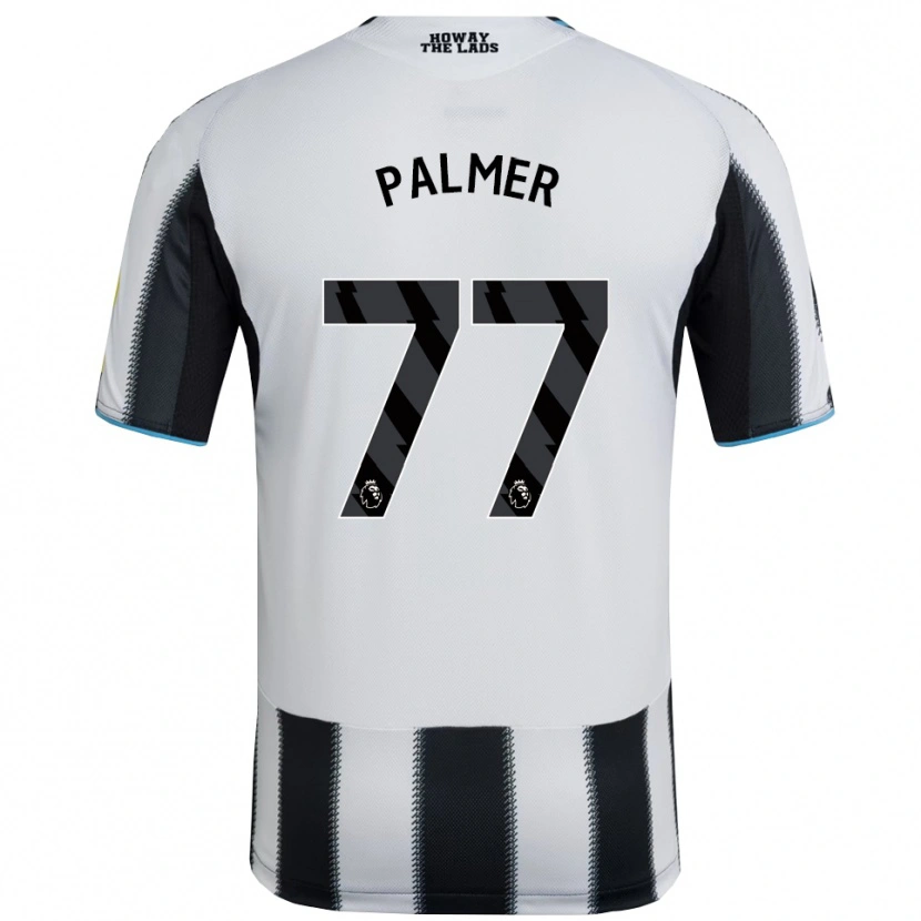 Danxen Kinder Darren Palmer #77 Schwarz Weiß Heimtrikot Trikot 2025/26 T-Shirt Österreich